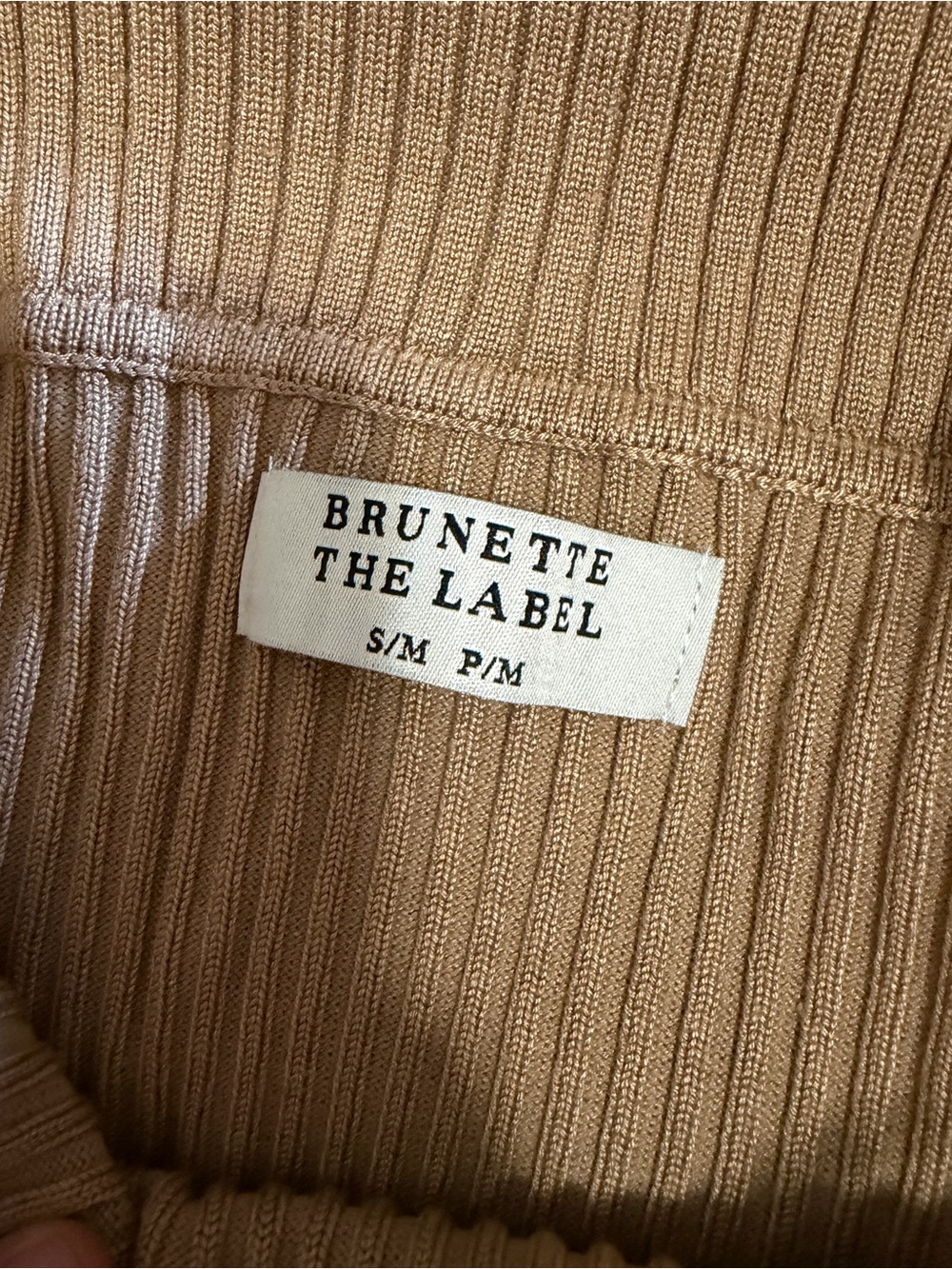 BTL Elle Off-Shoulder Ribbed Knit Sweater - Picture 5 of 6